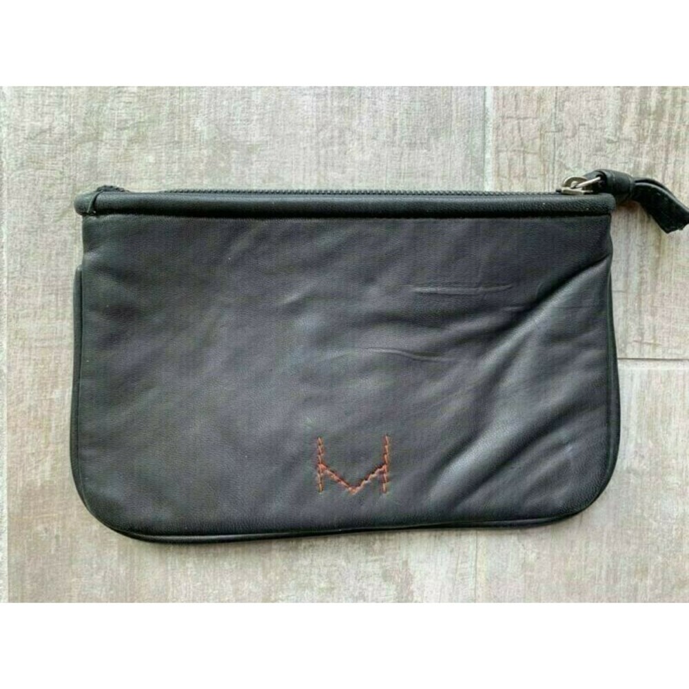 $450 MORTON & HUDSON 100% Lambskin Soft Leather SOLD OUT Clutch Designer NYC